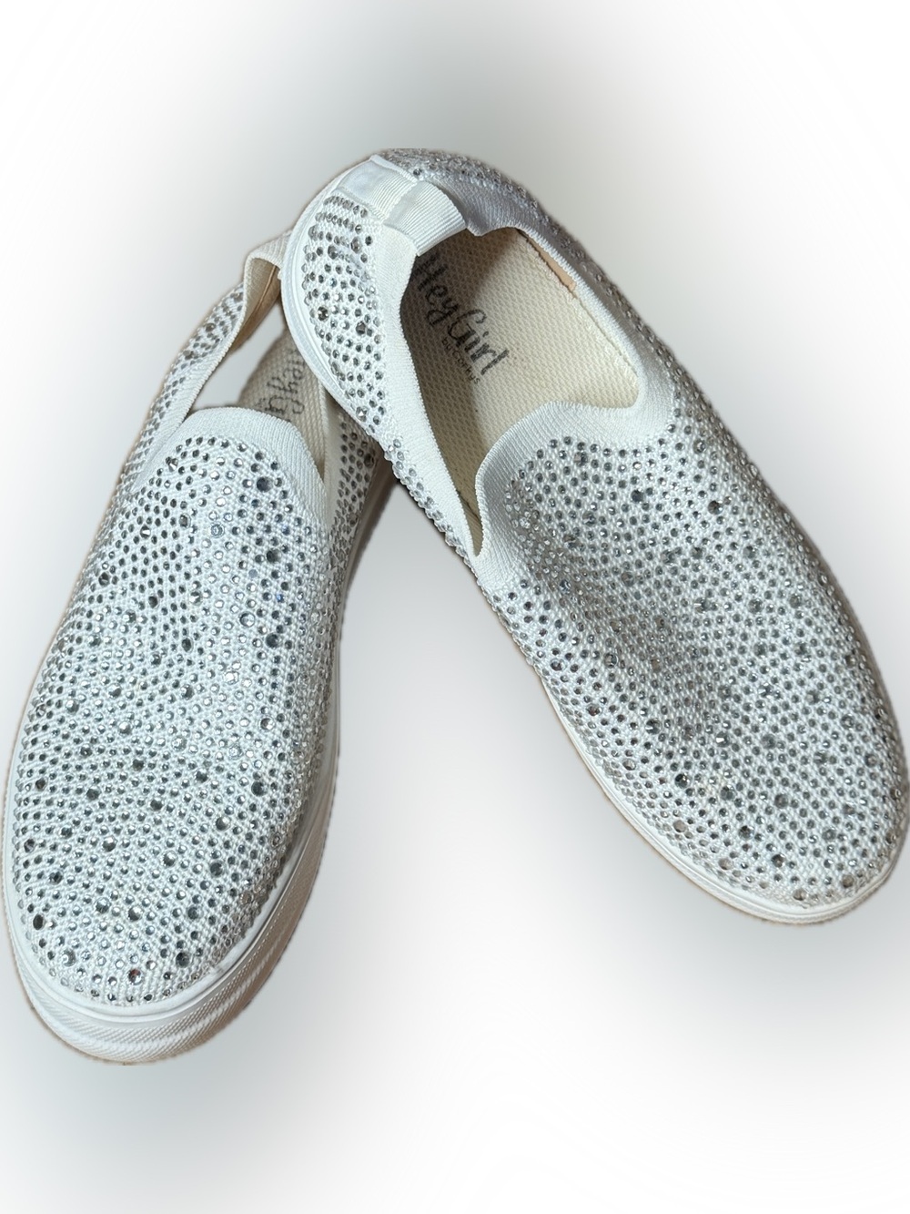 Hey Girl By Corkys Swank Rhinestone Loafers